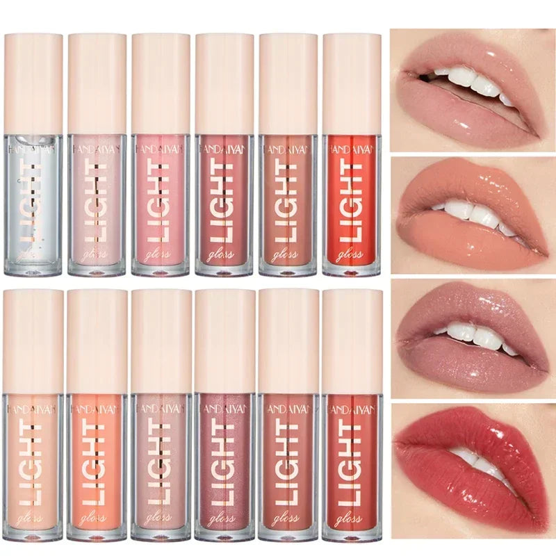 12 Colors Mirror Pearl Lip Gloss